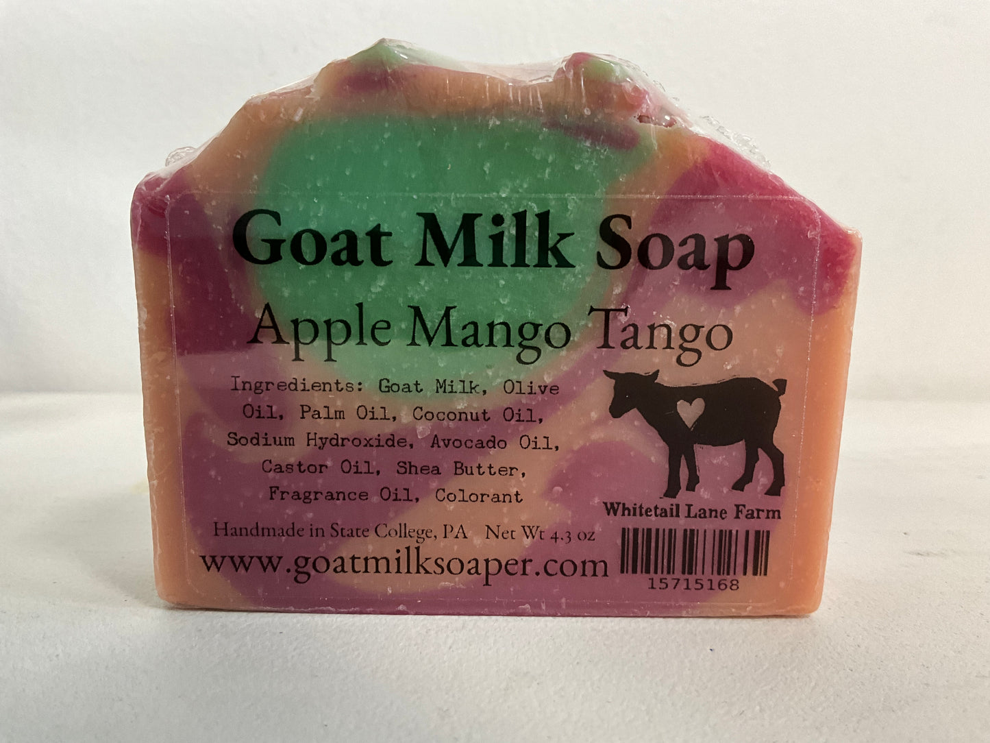 WLF Goat Soap Apple Mango
