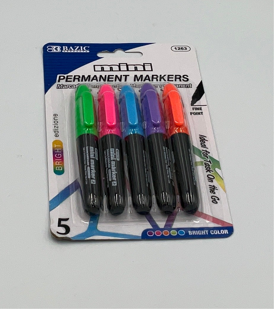 Bazic Mini Perm Markers