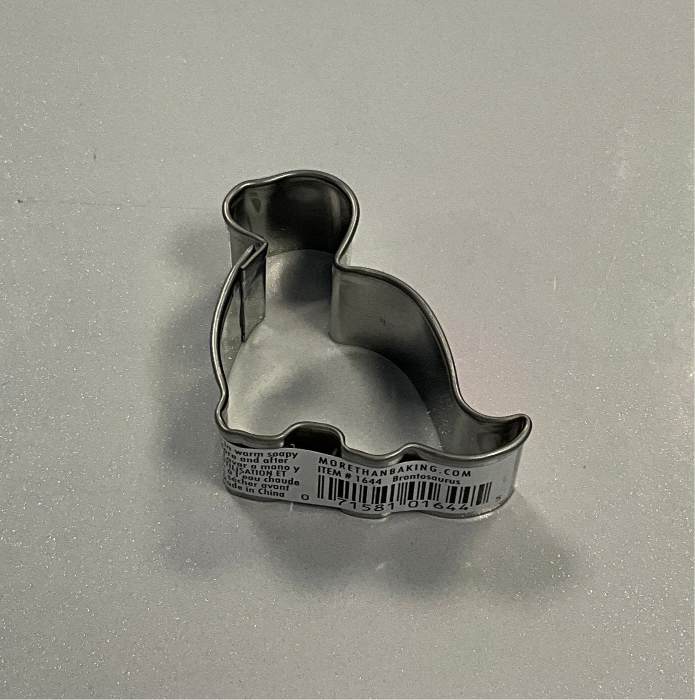 R&M Mini Cookie Cutter Brontosaurus