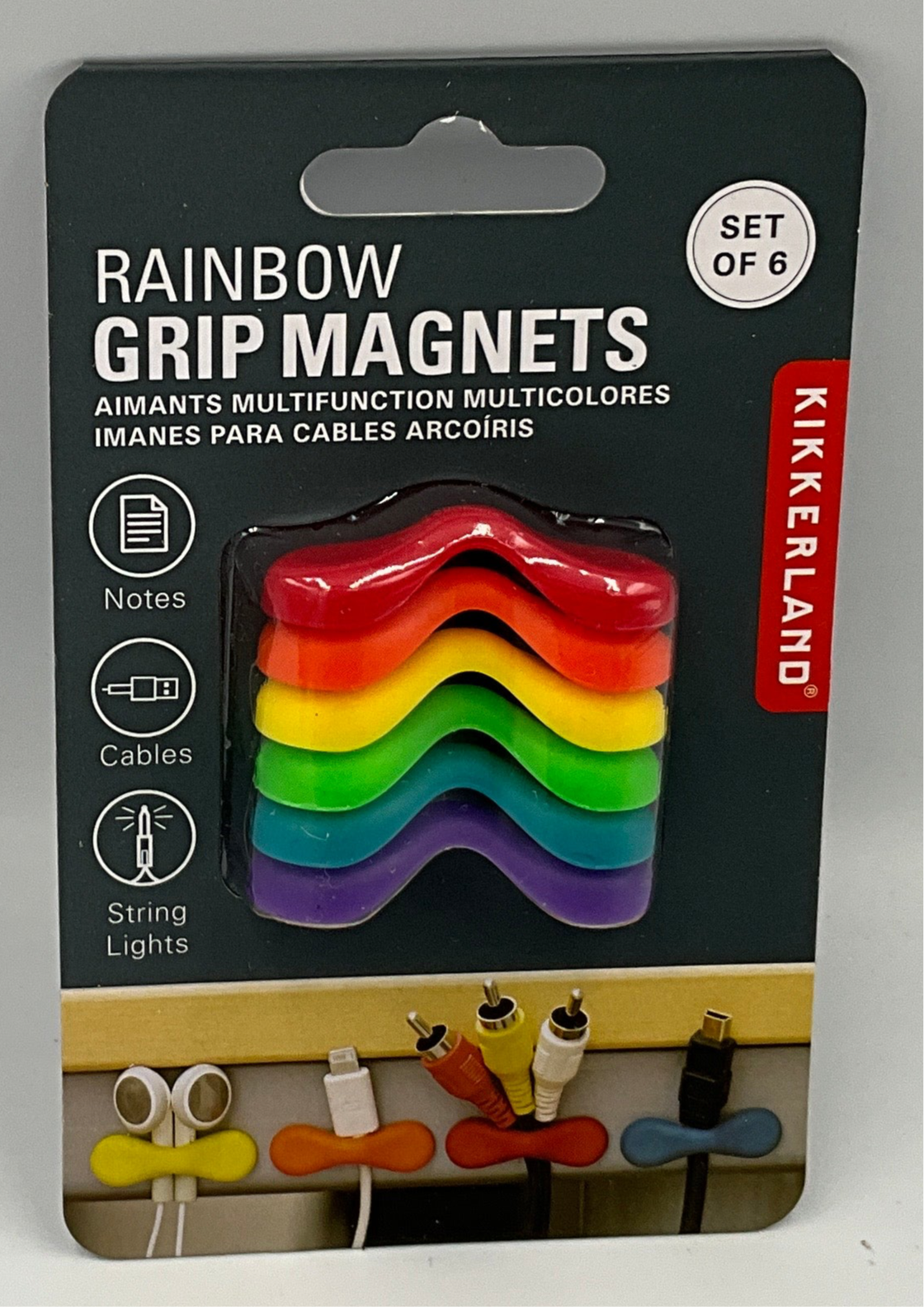 Kik Grip Magnets Rainbow