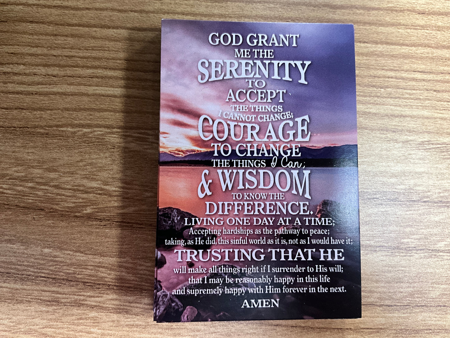 DKS Wallet Card Serenity