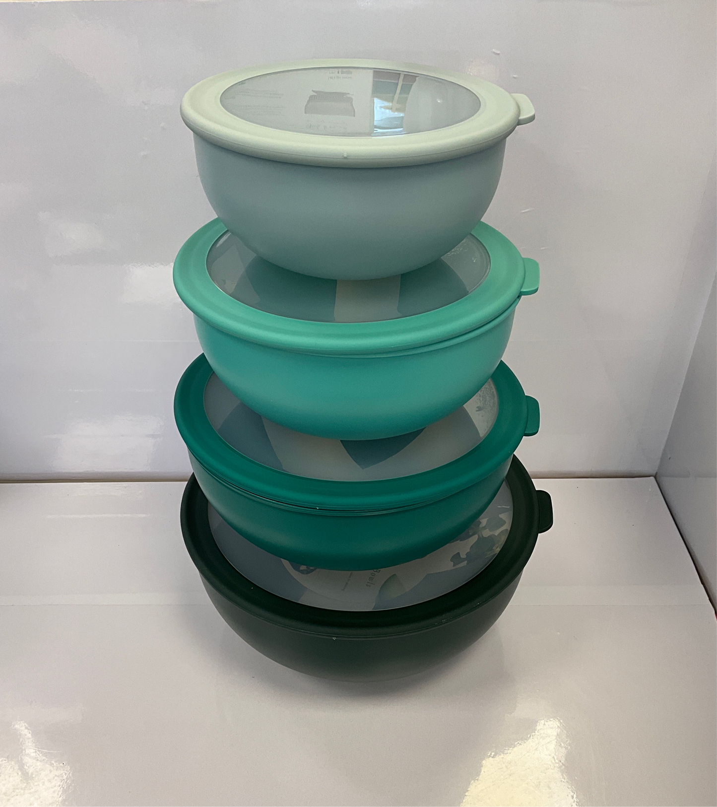 Core 8pc Bowl Set Green Teal