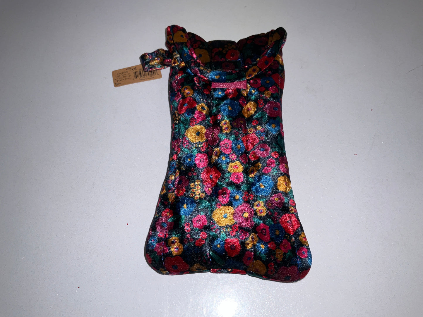 Nat Life Glasses Case Puffy Blue Velvet