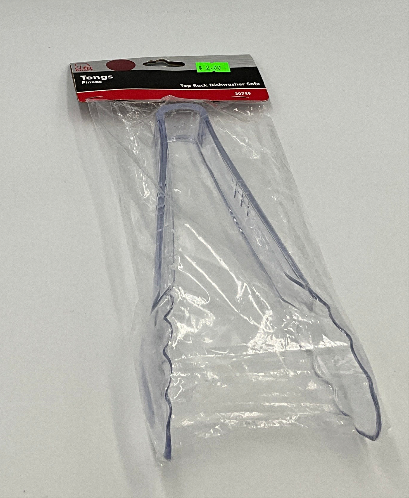 CC Plastic Tongs