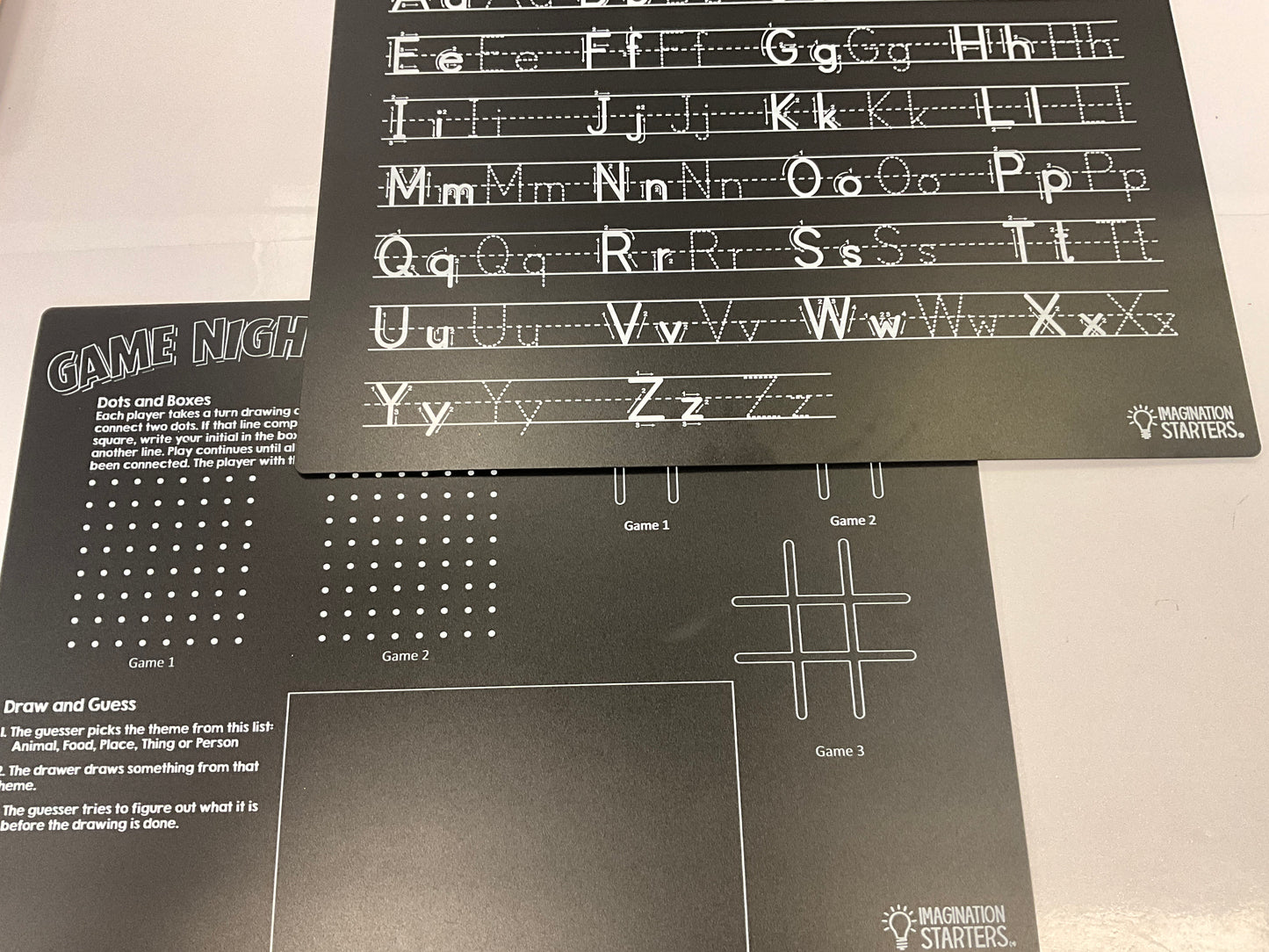 Imag Letters and Game Night-no UPC-$5