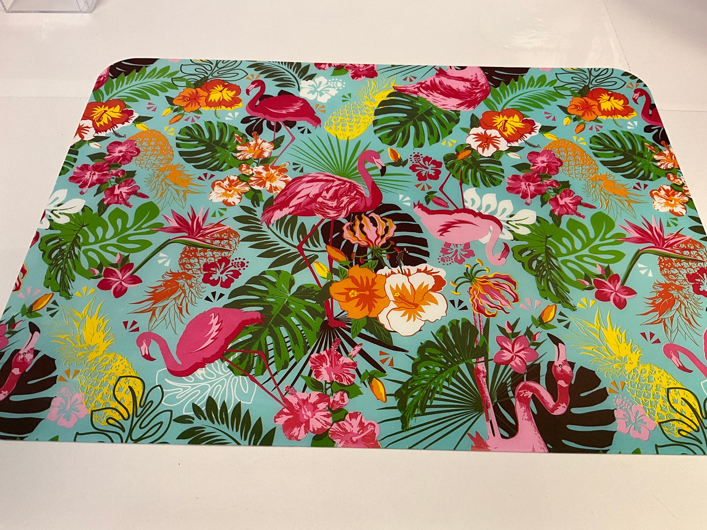2 Lumps Placemats Flamingos