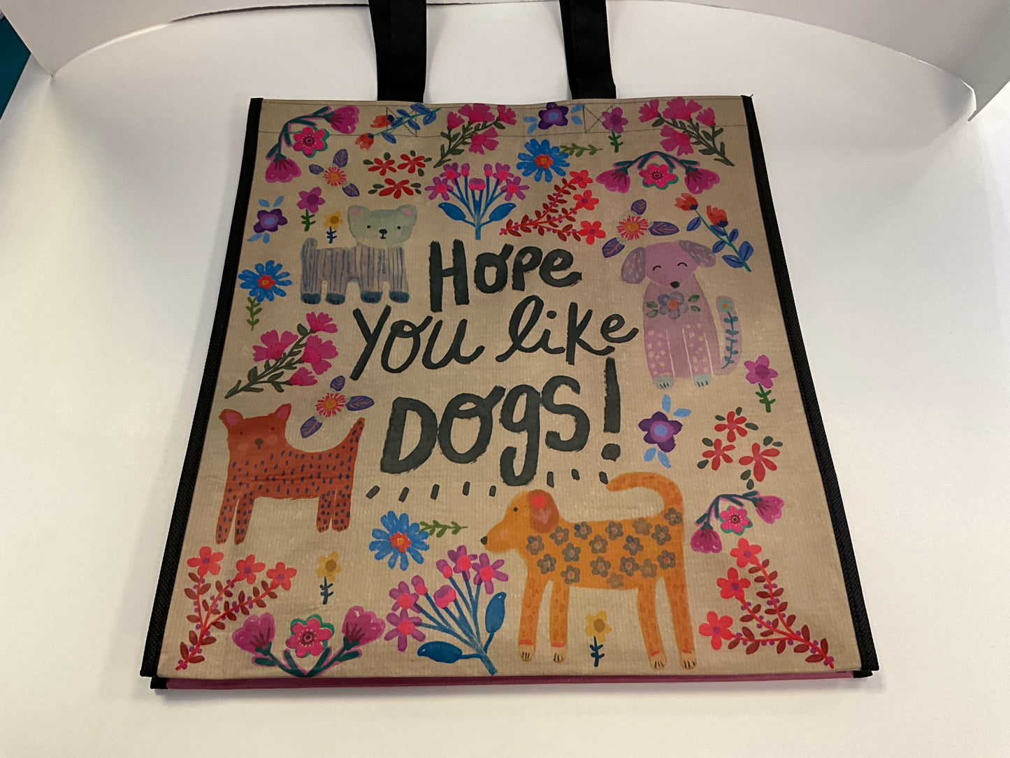 Nat Life Reusable Tote XL Hope Like Dogs