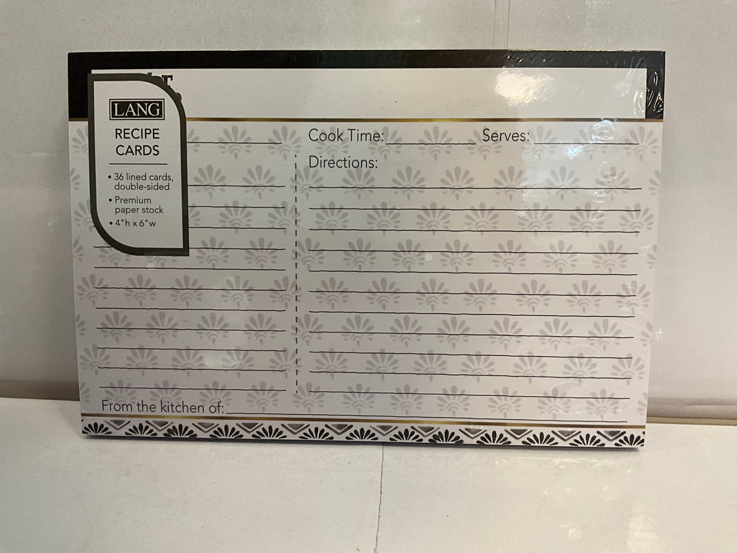 Lang Recipe Cards Memories