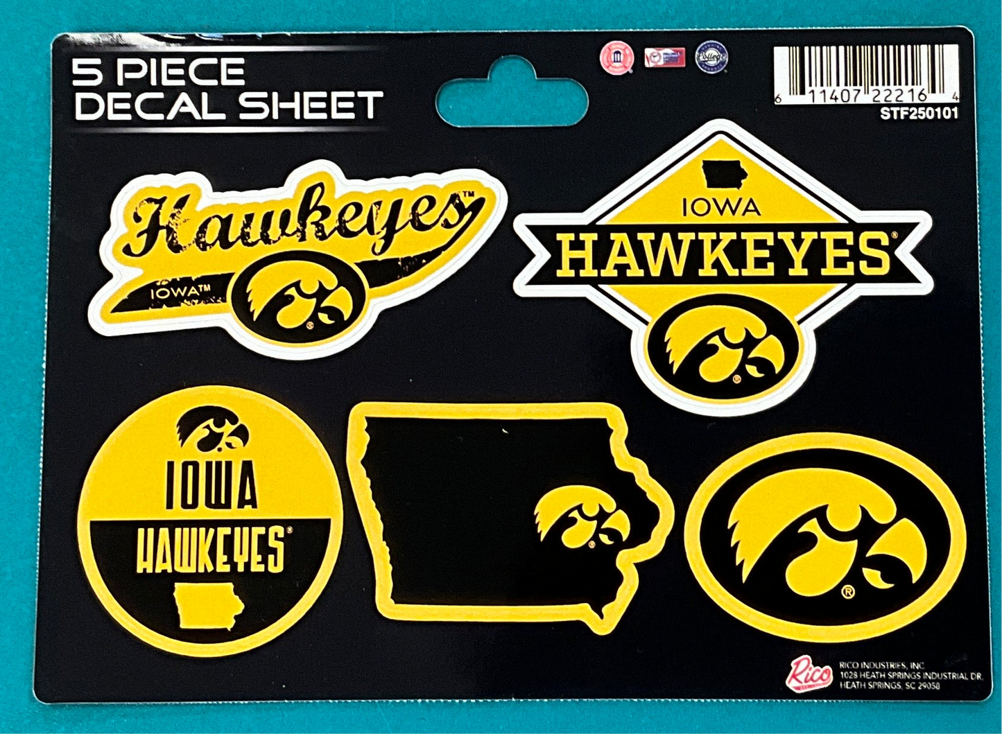 Rico 5pc Hawkeyes