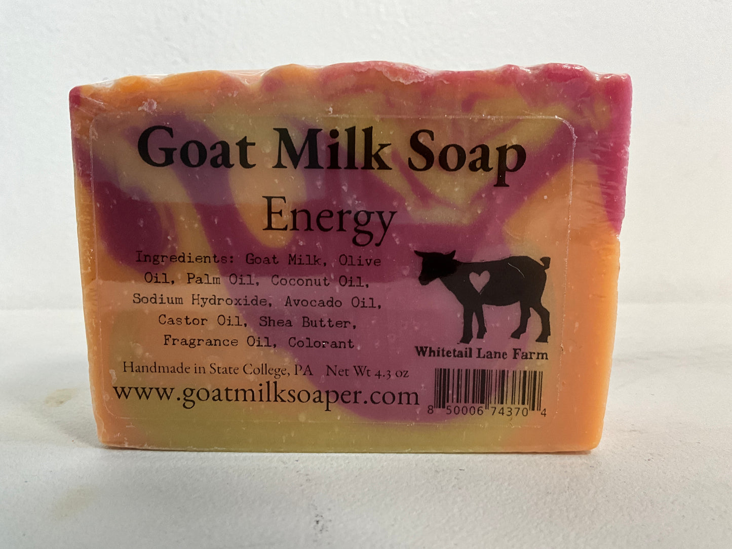 WLF Goat Soap Energy