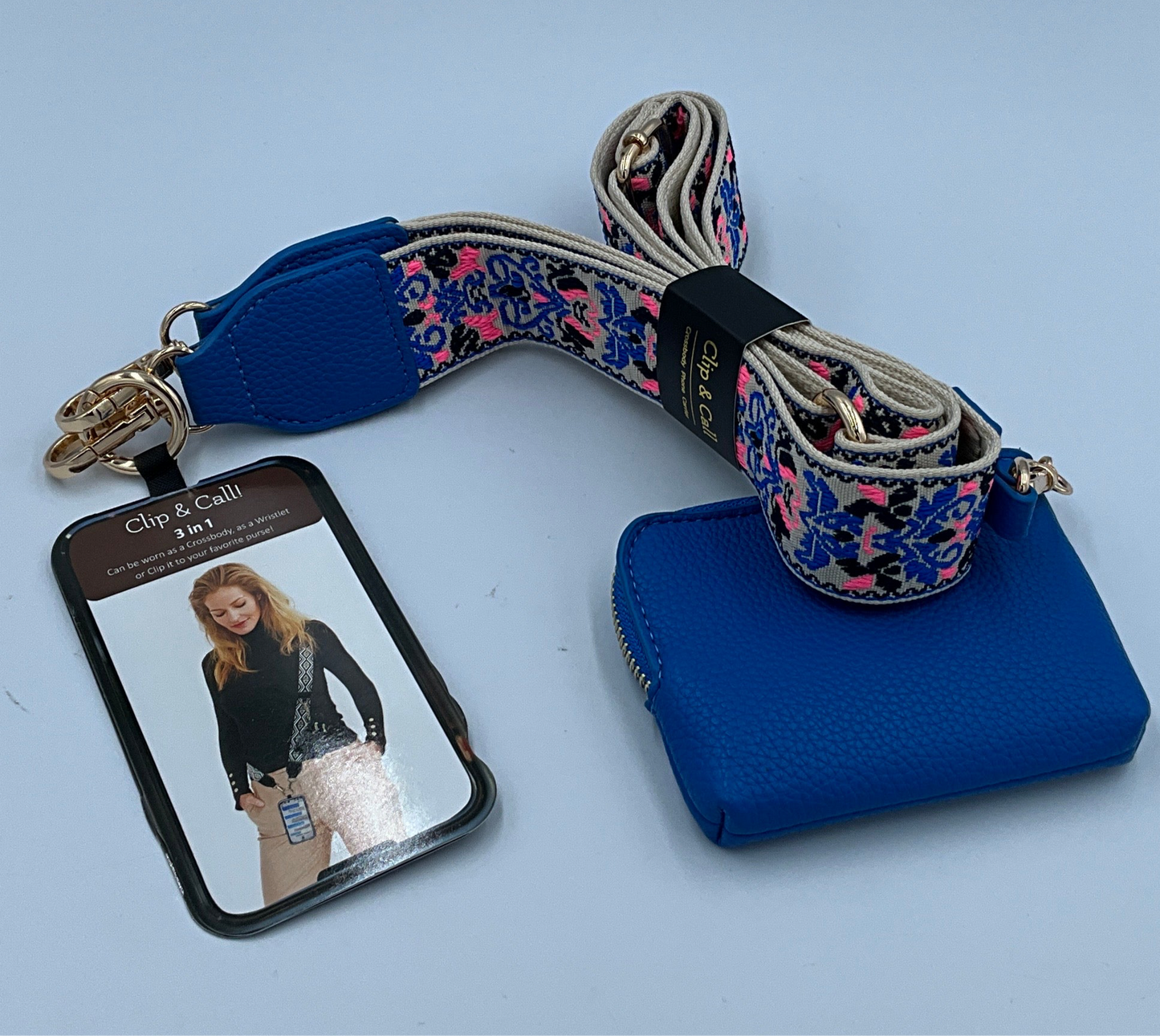 STG Clip Go Blue/Pink/Navy