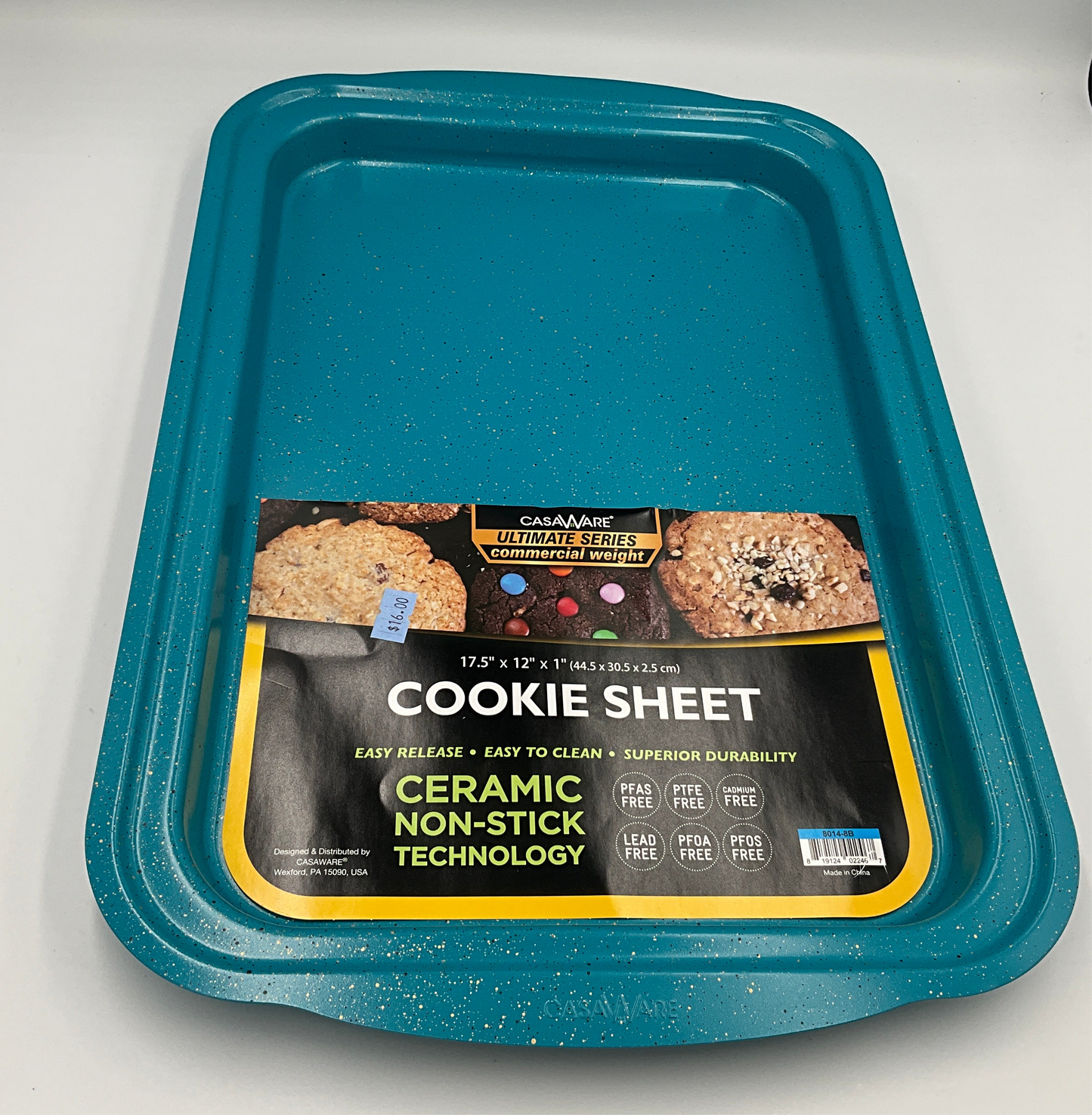 Casa 17.5x12” Cookie Sheet Blue
