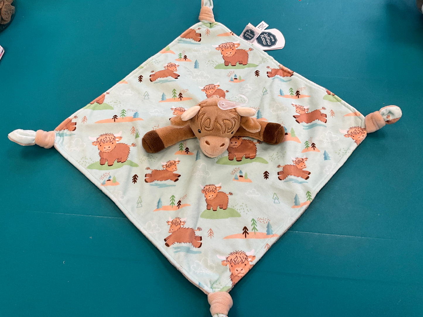 Mary Highland Cow Blanket