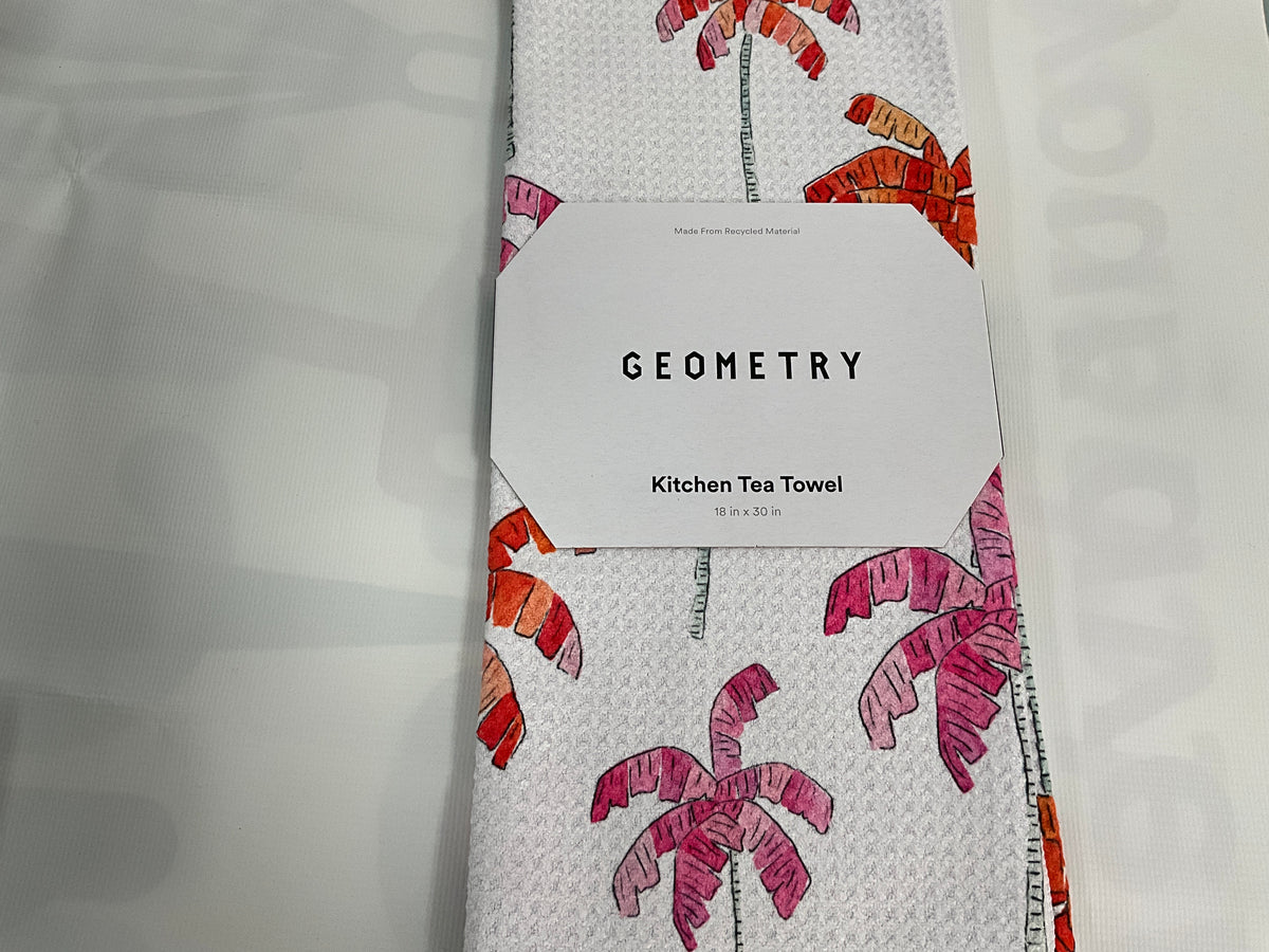 Geom Tea Pink Palms