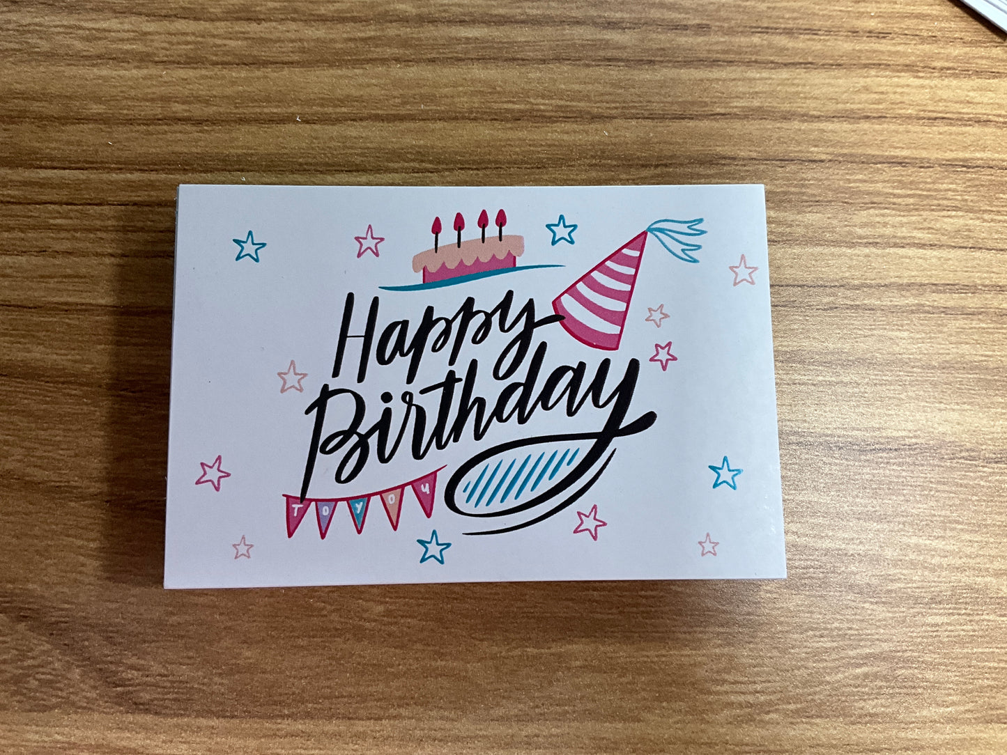 DKS Wallet Card Happy Bday