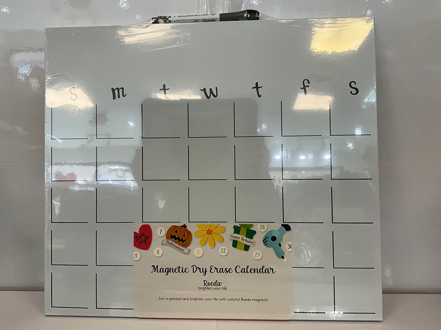 Roeda Dry Erase Magnetic Calendar