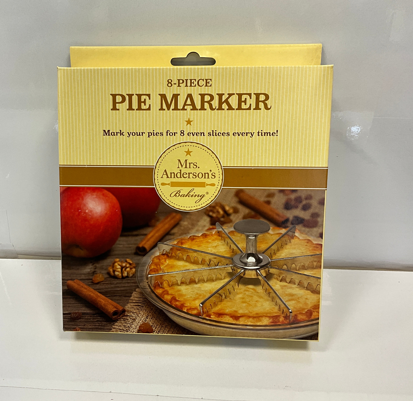 Mrs A Pie Marker