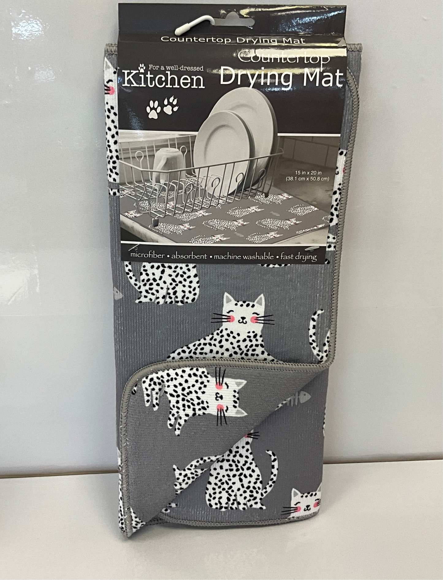 KayD Drying Mat Purr