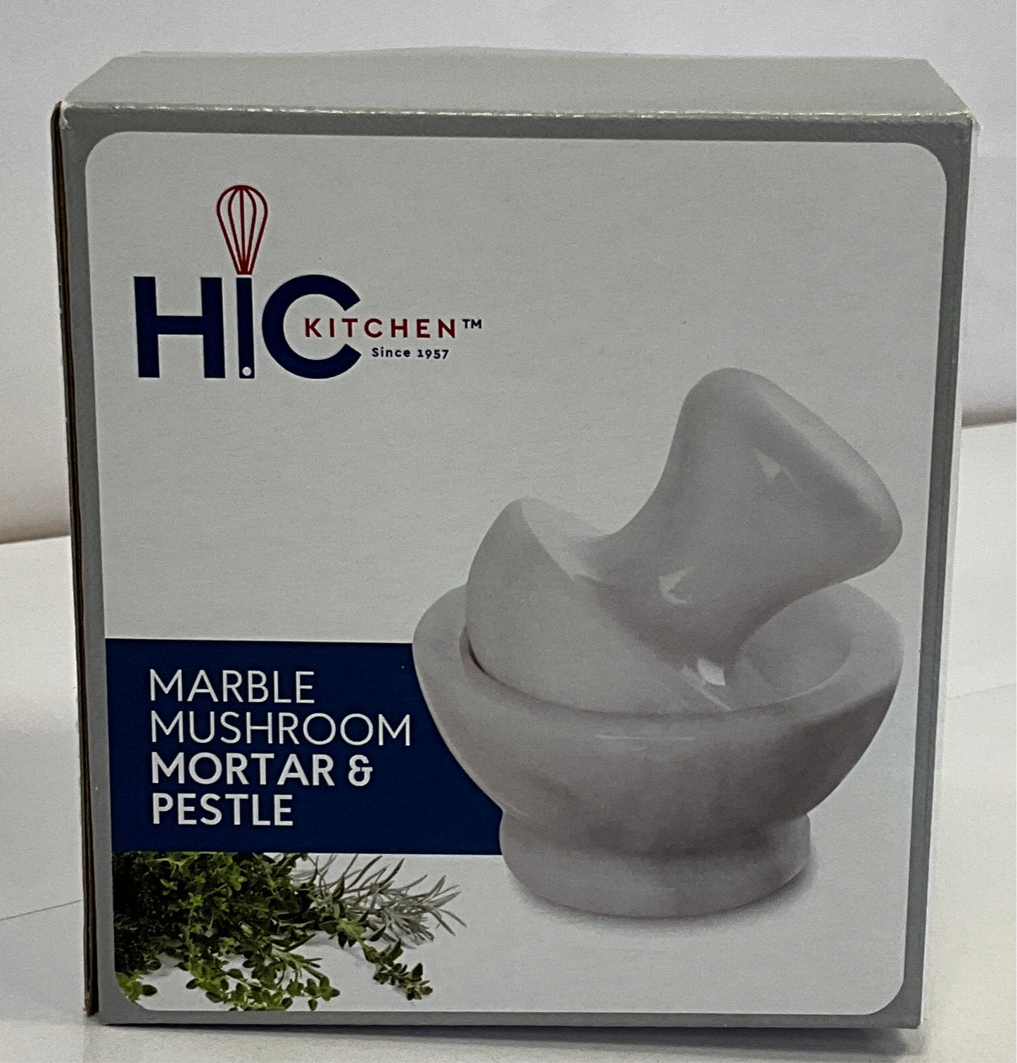 HIC Mushroom Mortar & Pestle