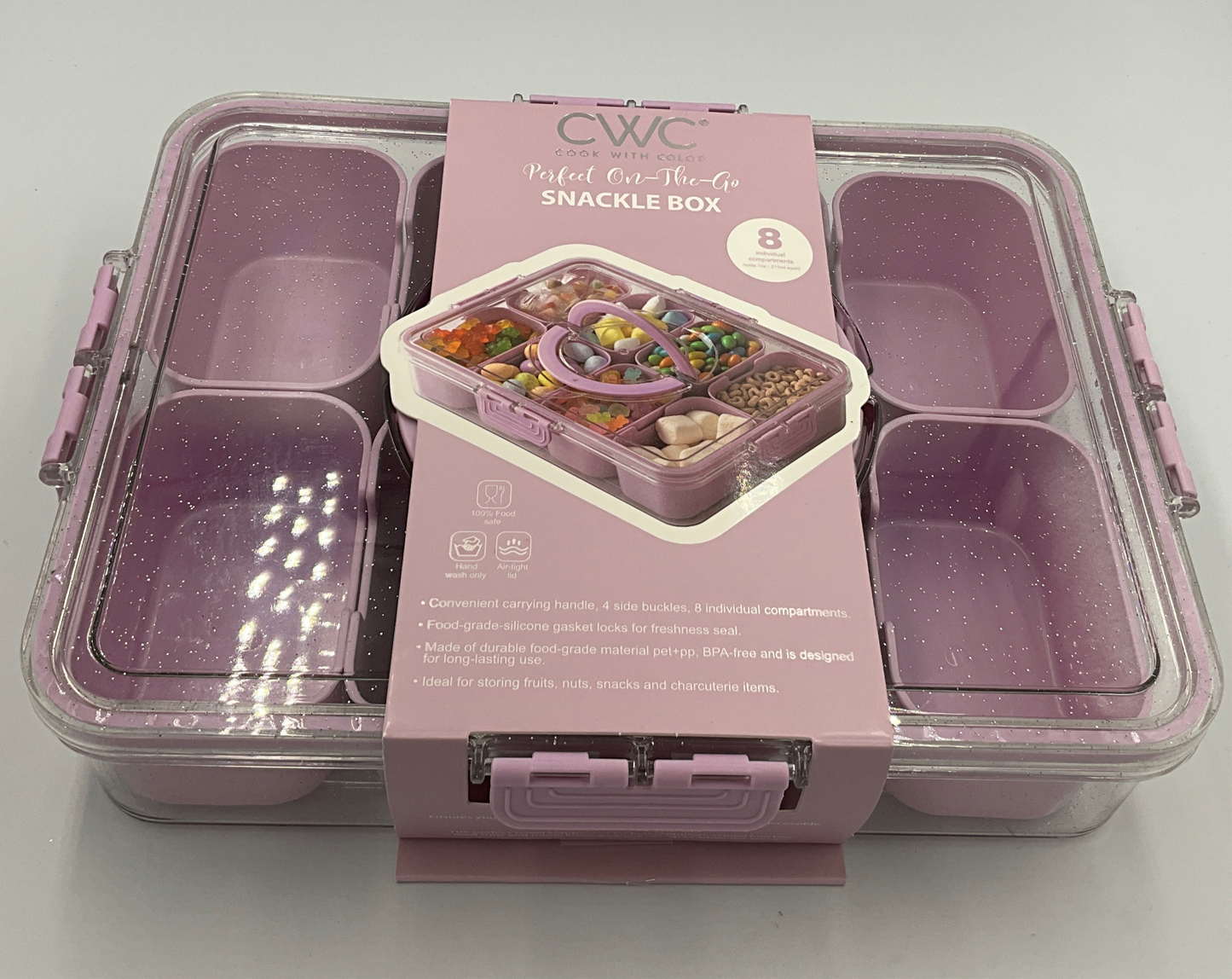 CWC Snackle Box Lavender