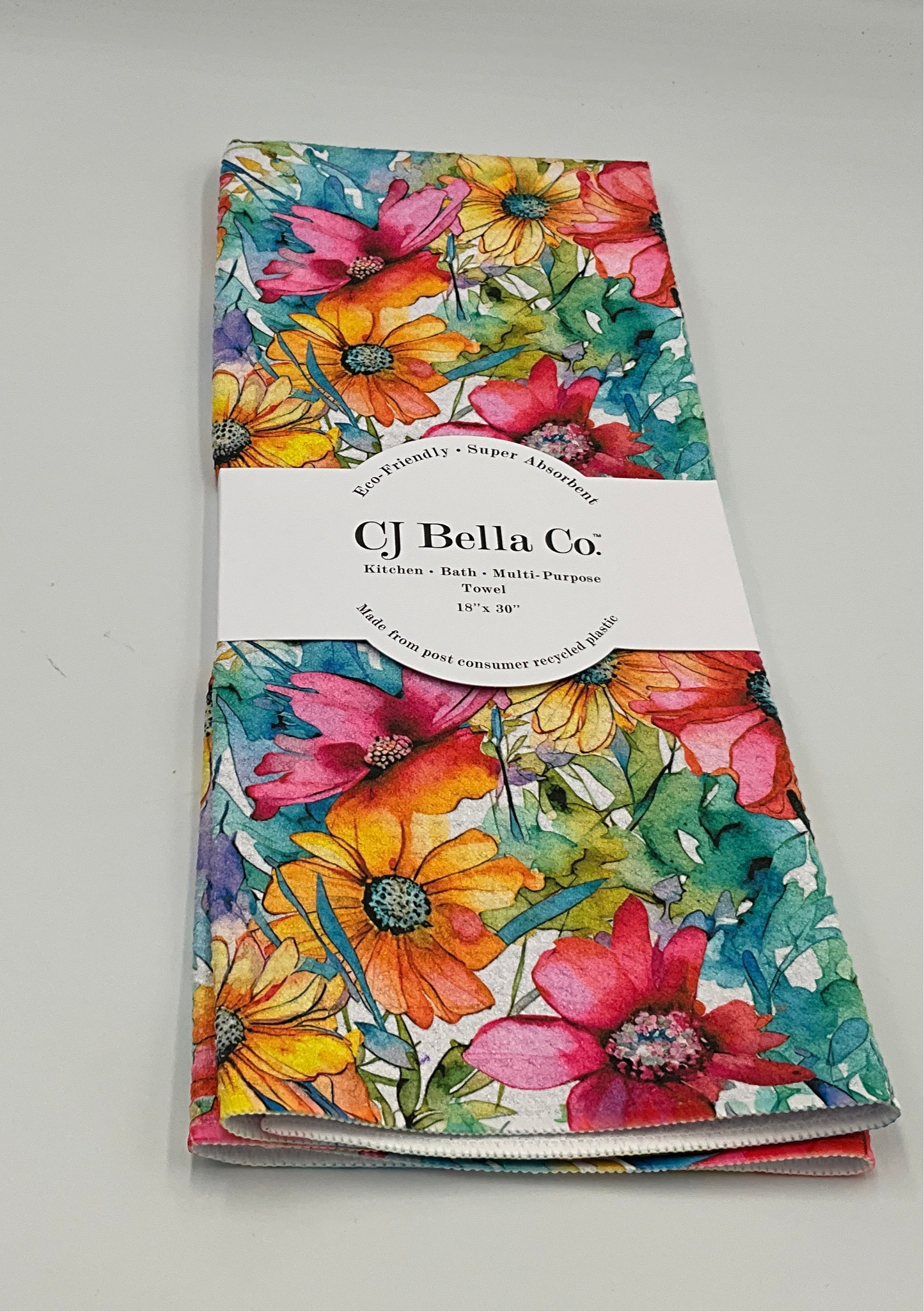 CJB Tea Bright Garden Flowers
