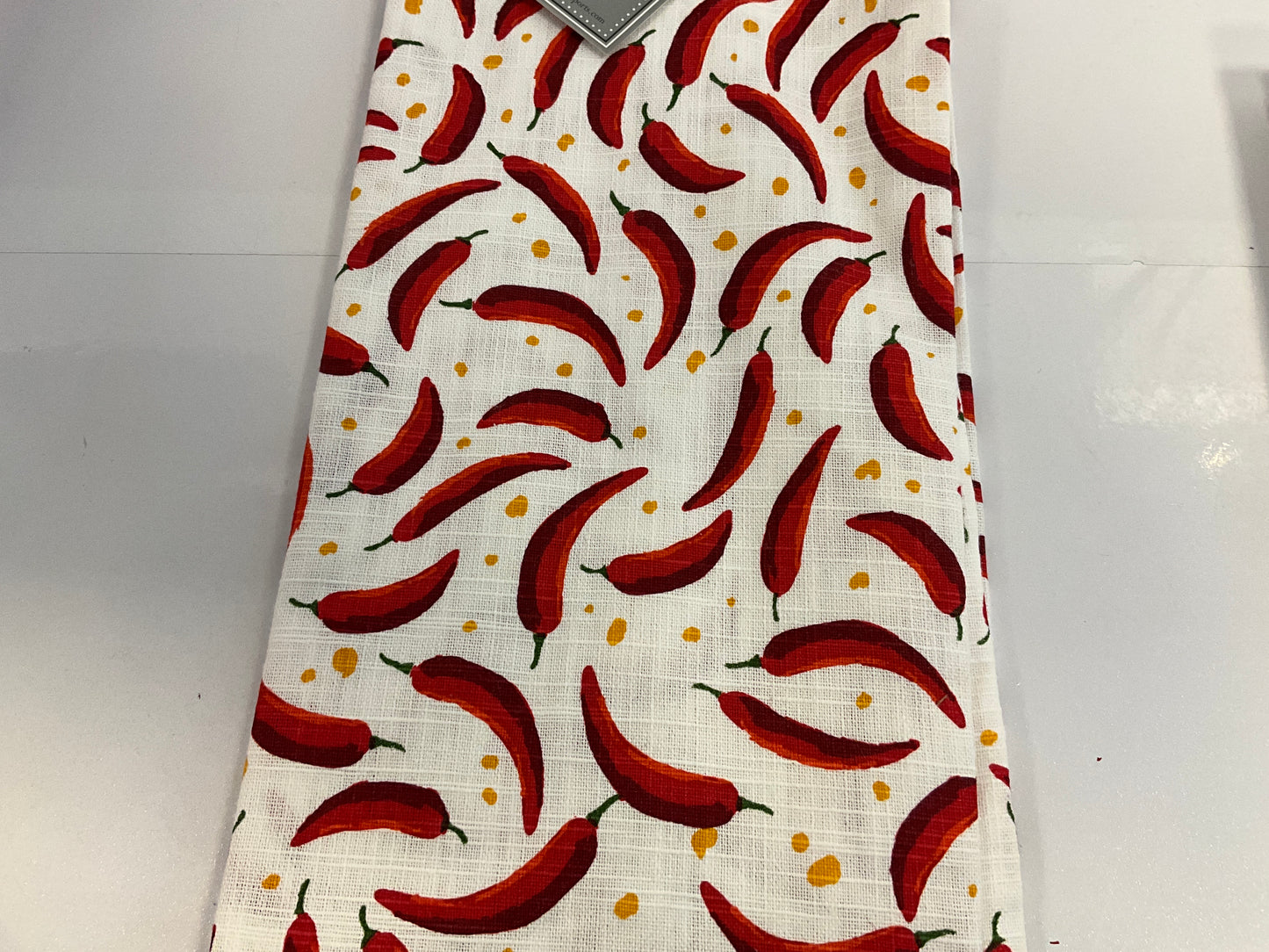 DII Chilis Print Dishtowel