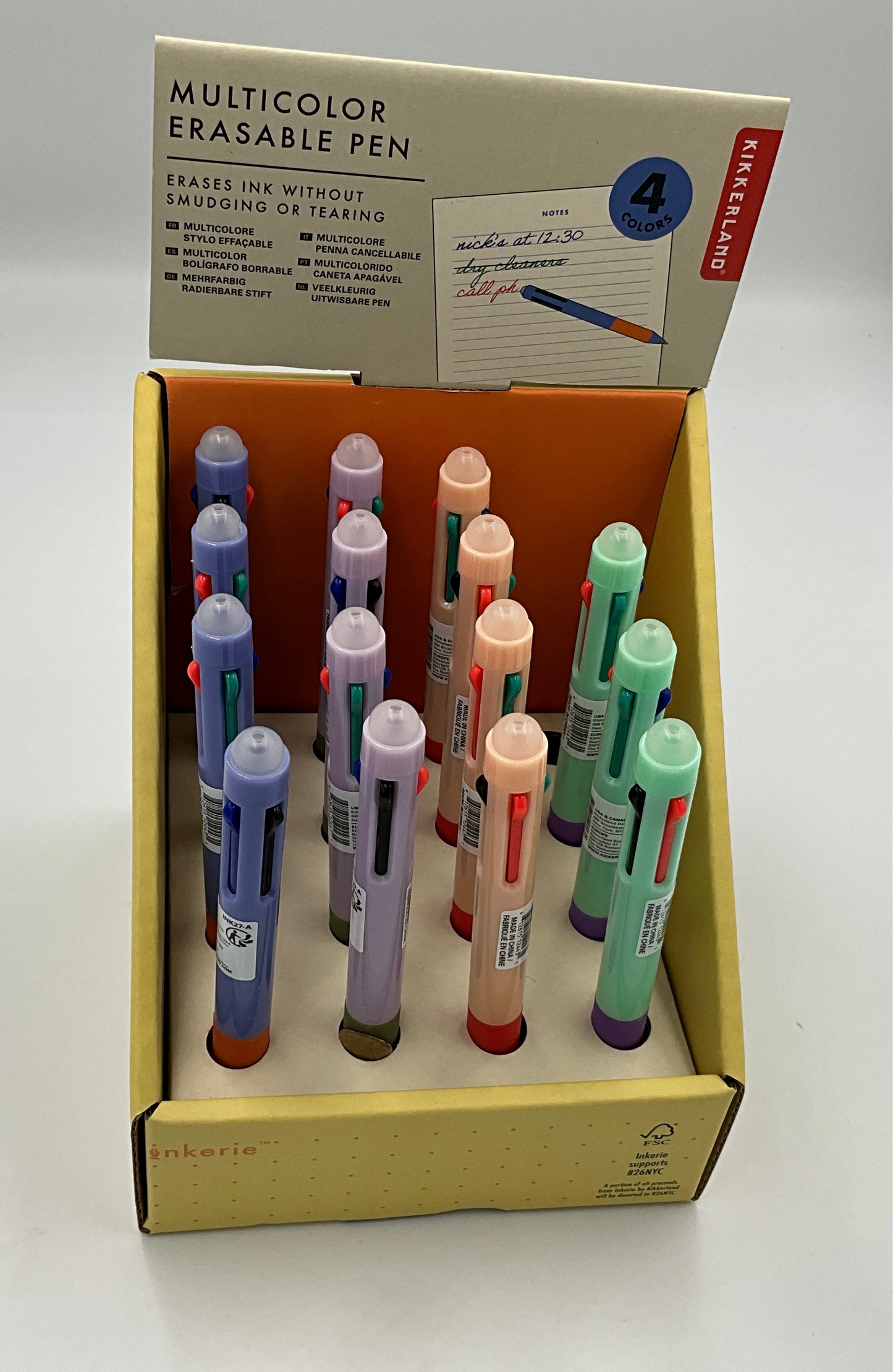 Kik Multi Erasable Pen