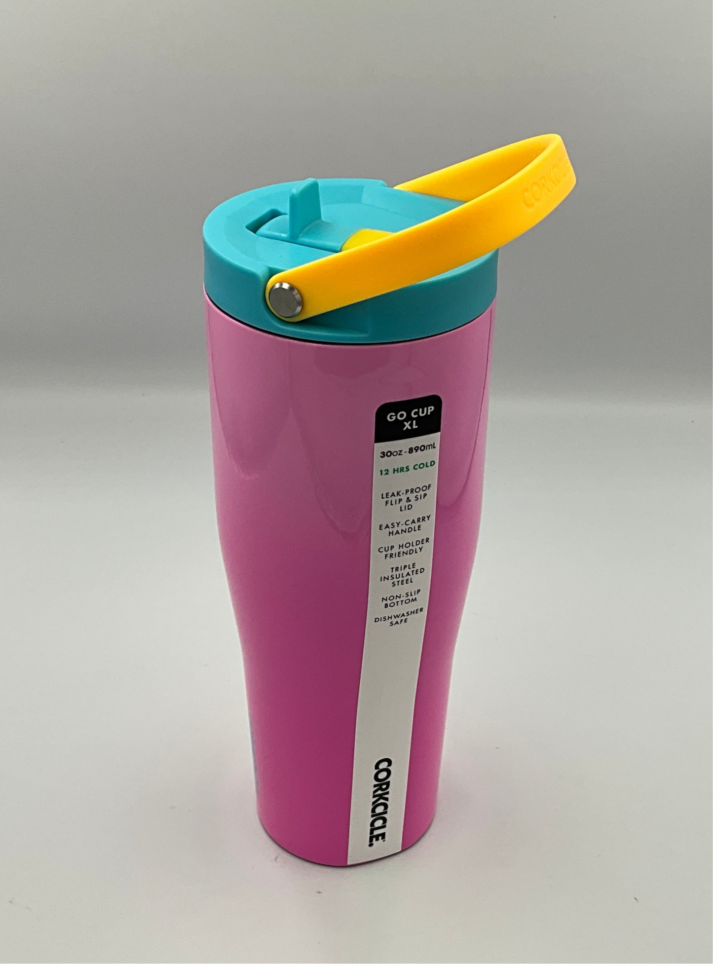 Cork 30oz Go Cup Pink Pop