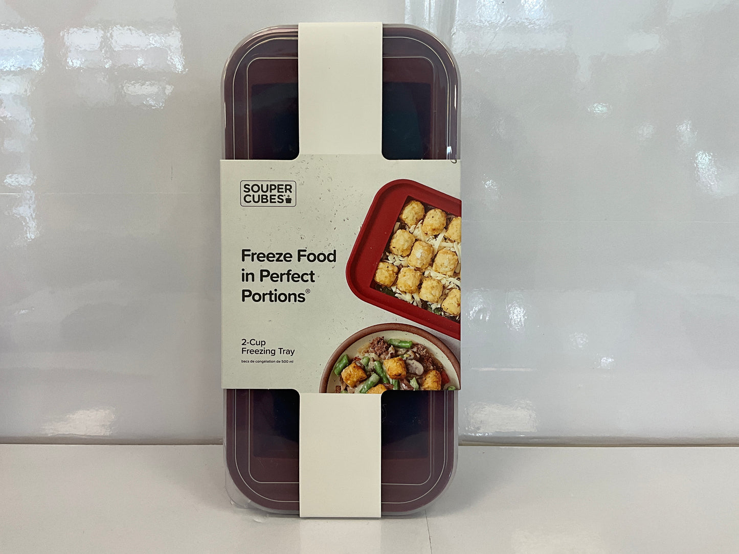 Souper Cubes 2 cup Tray Cran
