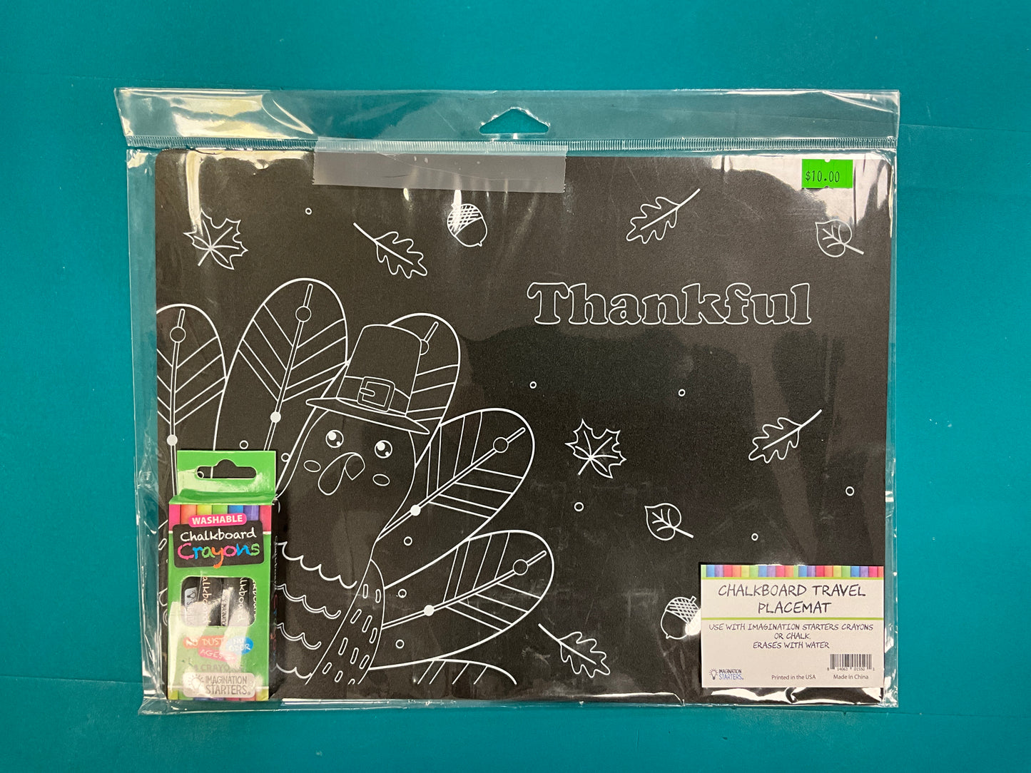 Imag Travel Thankful w/4pk Crayons