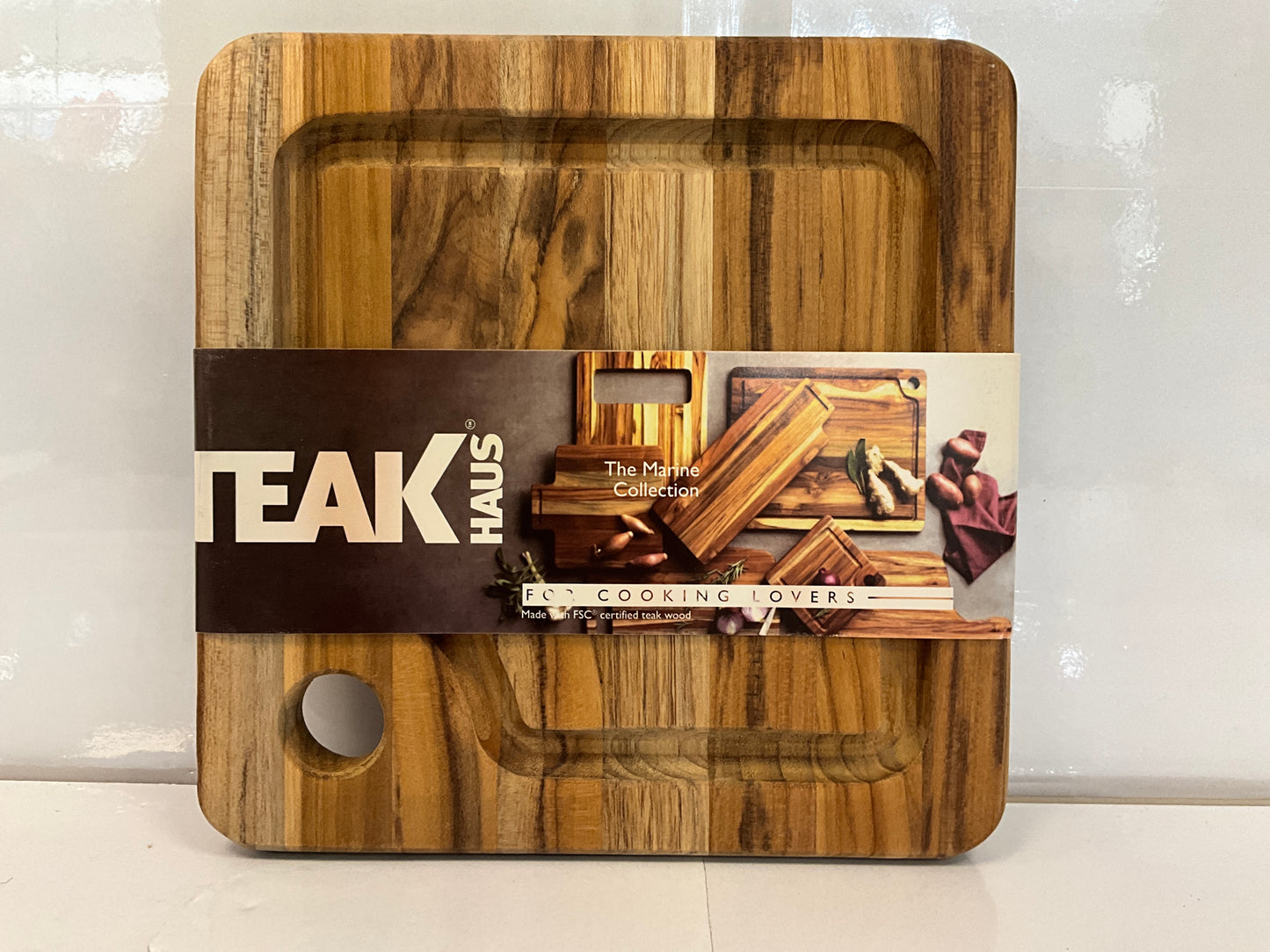 Teak Marine Corner Hole
