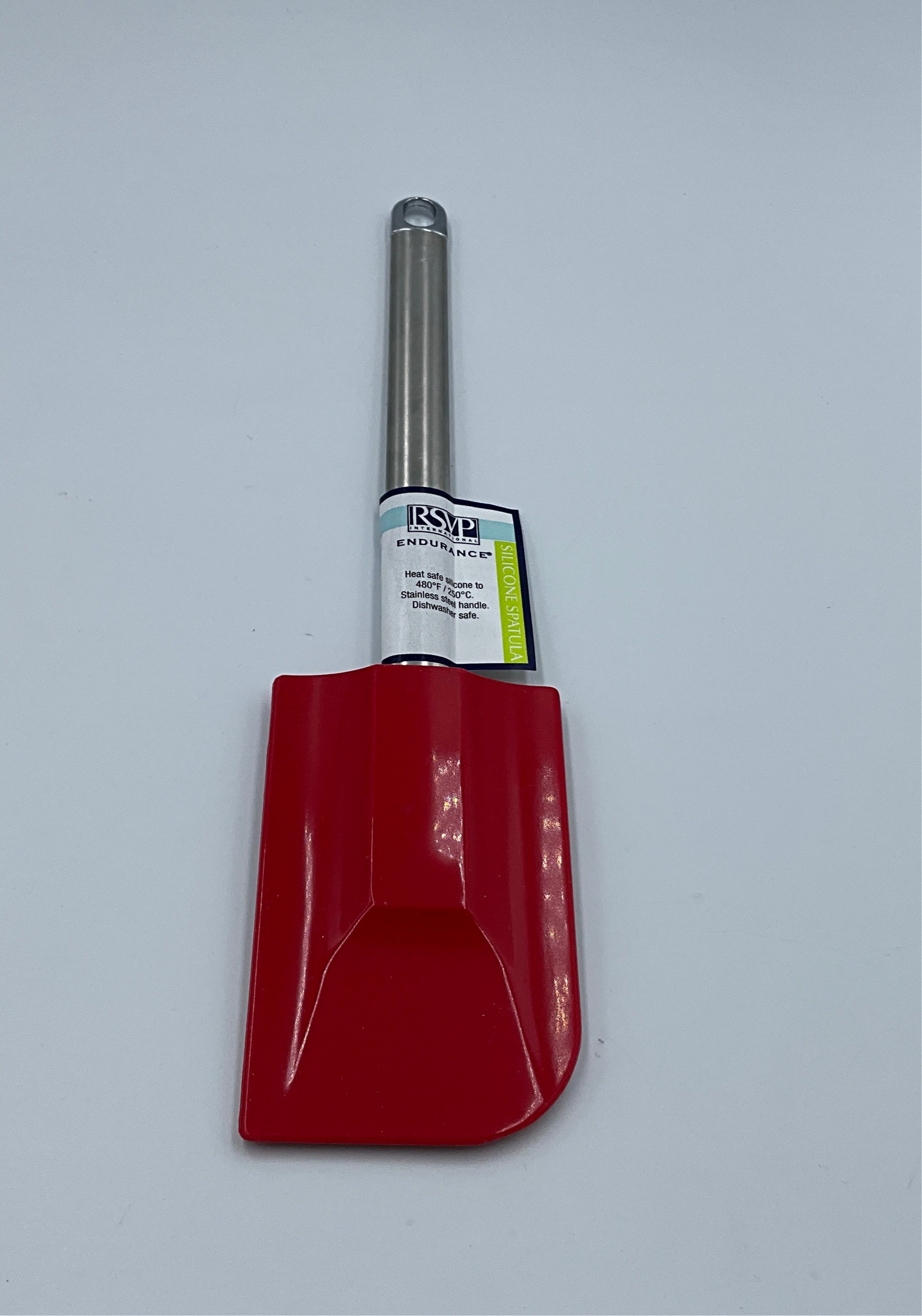 RSVP Lg Sili Spatula Red