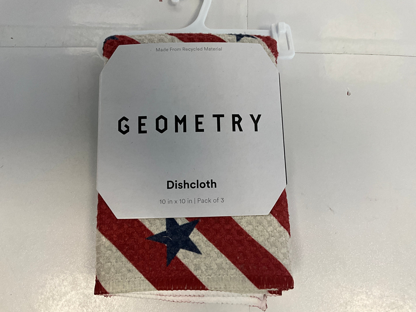 Geom Dish Patriotic Stripe