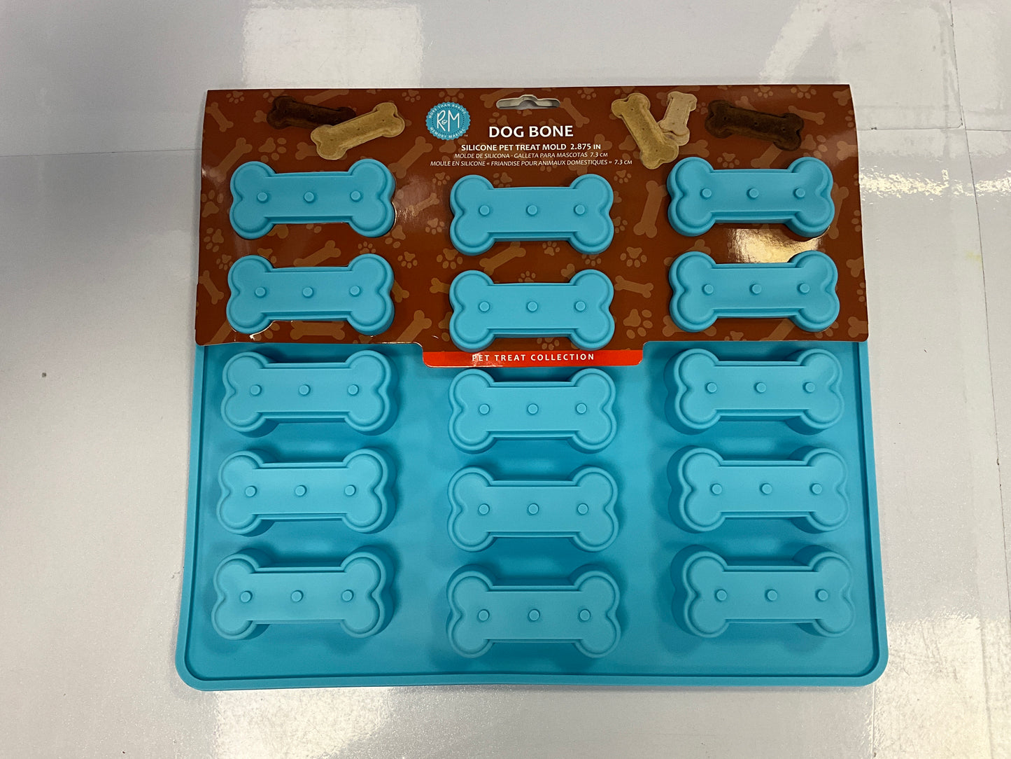 R&M Silicone Mold Dog Bone