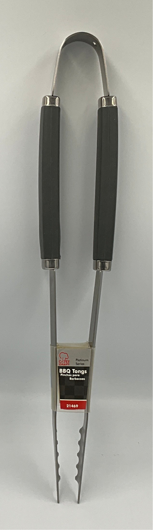 CHC BBQ Tongs w/Silicone Handle