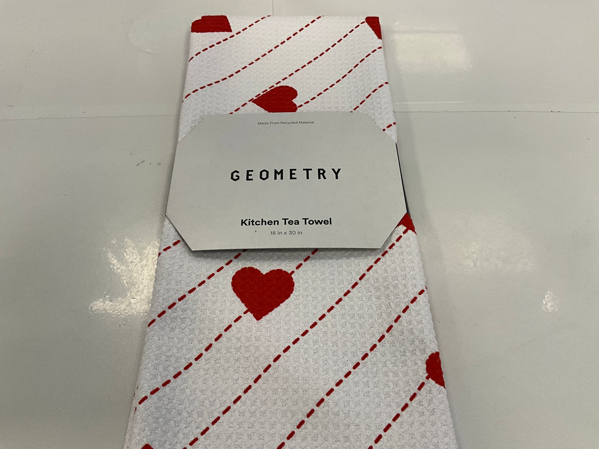 Geom Tea Stitched Heart