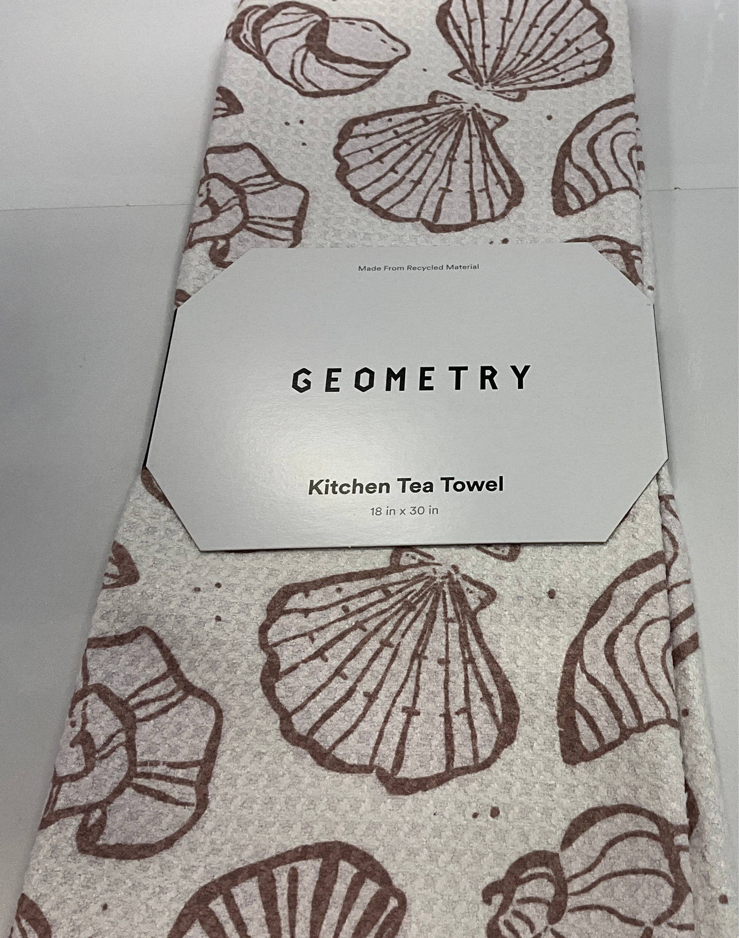 Geom Tea Retro Coastal Seashells In Neutral