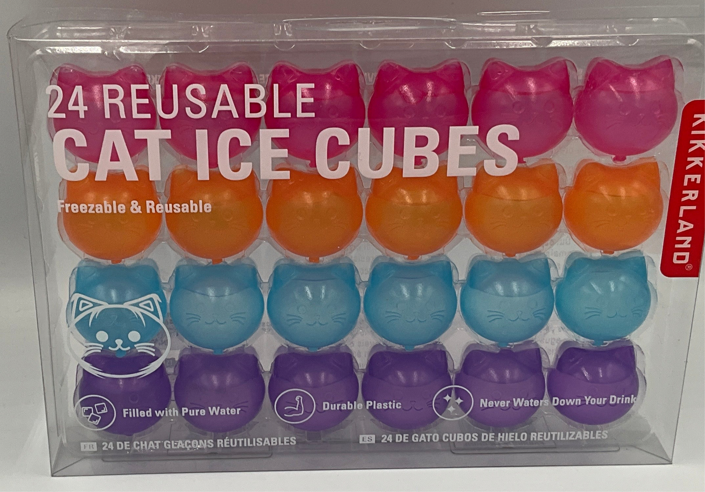 Kik 24 Ice Cubes Cat