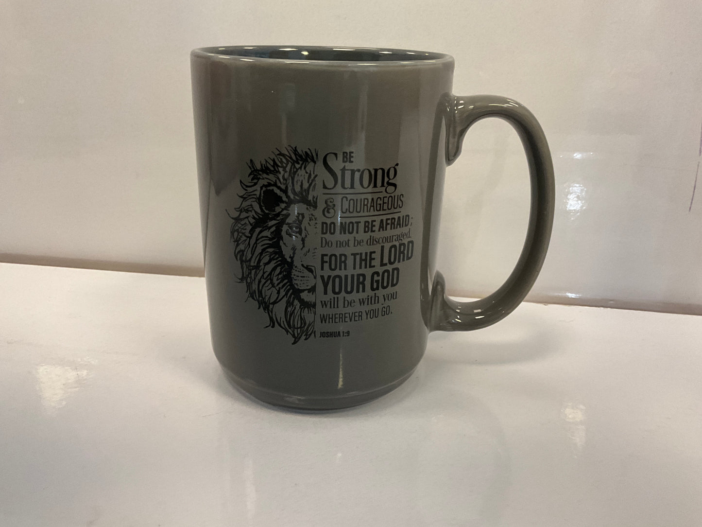 ChrA Mug Strong Courageous