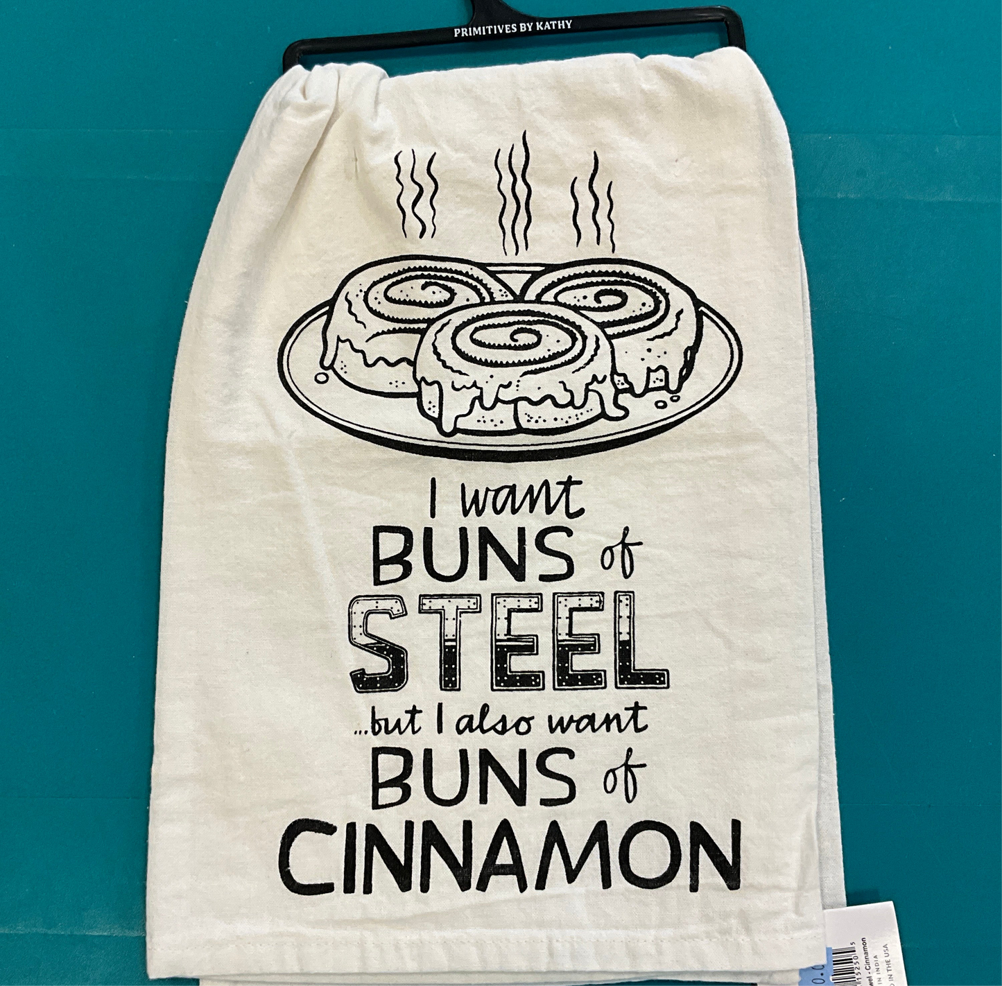 Prim Towel Buns Of Cinnamon