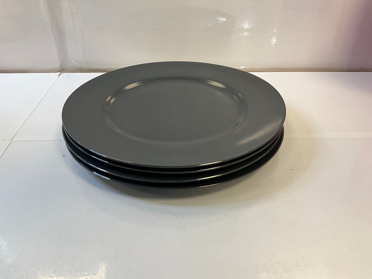 RSTL 8" Melamine Salad Plate Gray