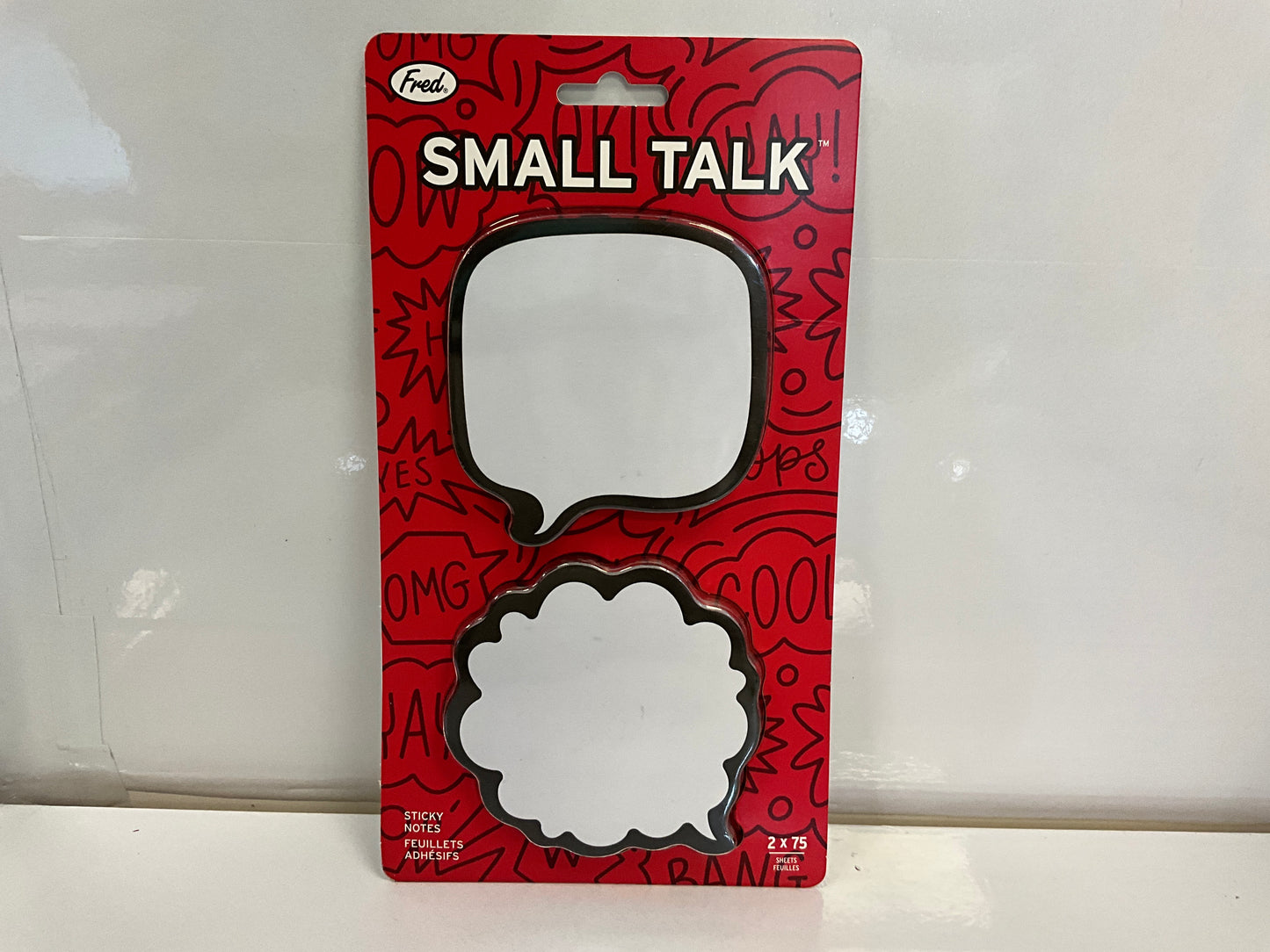 Fred Sticky Notes Small Talk