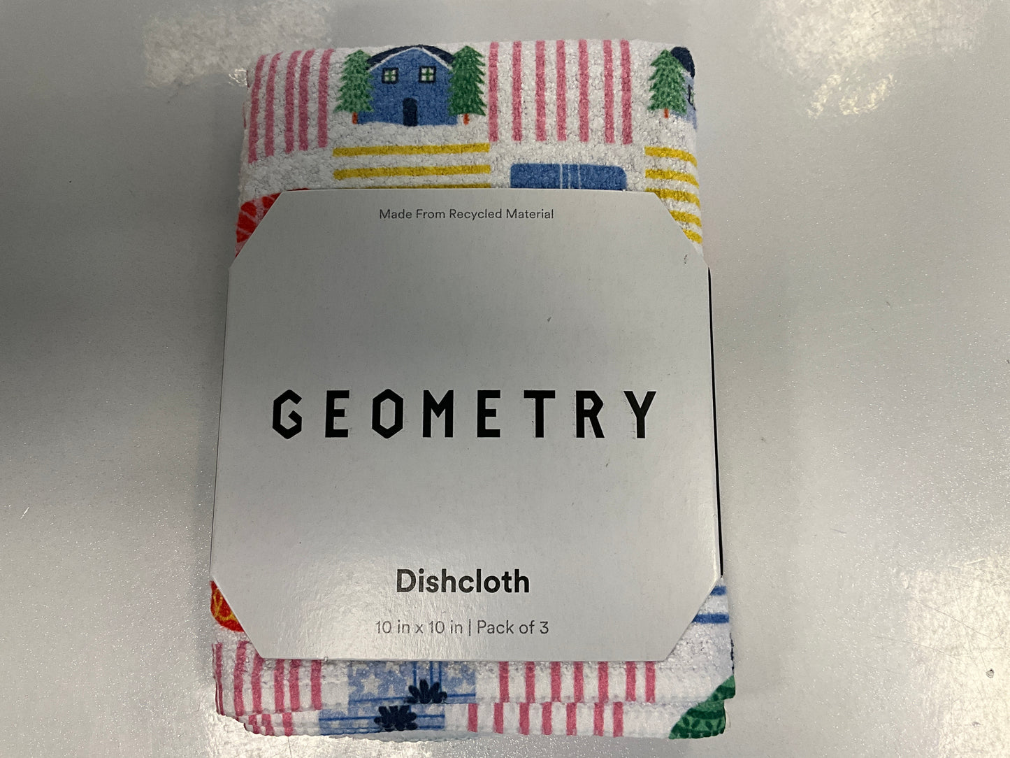 Geom Dish Holiday Checkered
