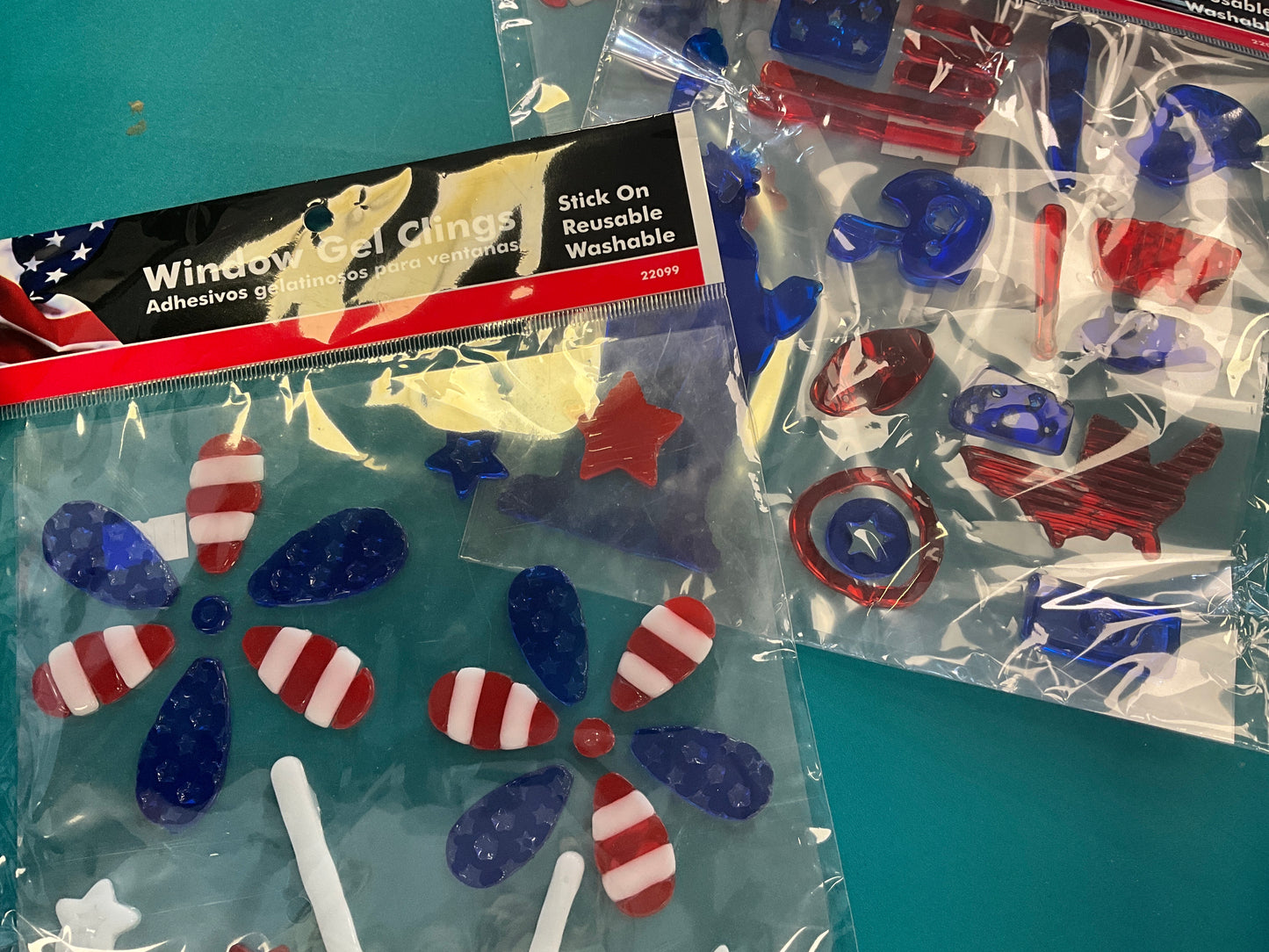 CHC Gel Clings July 4th