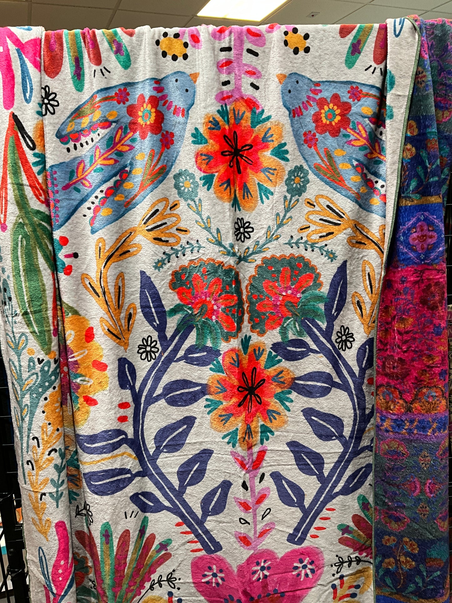 Nat Life Blanket Birds