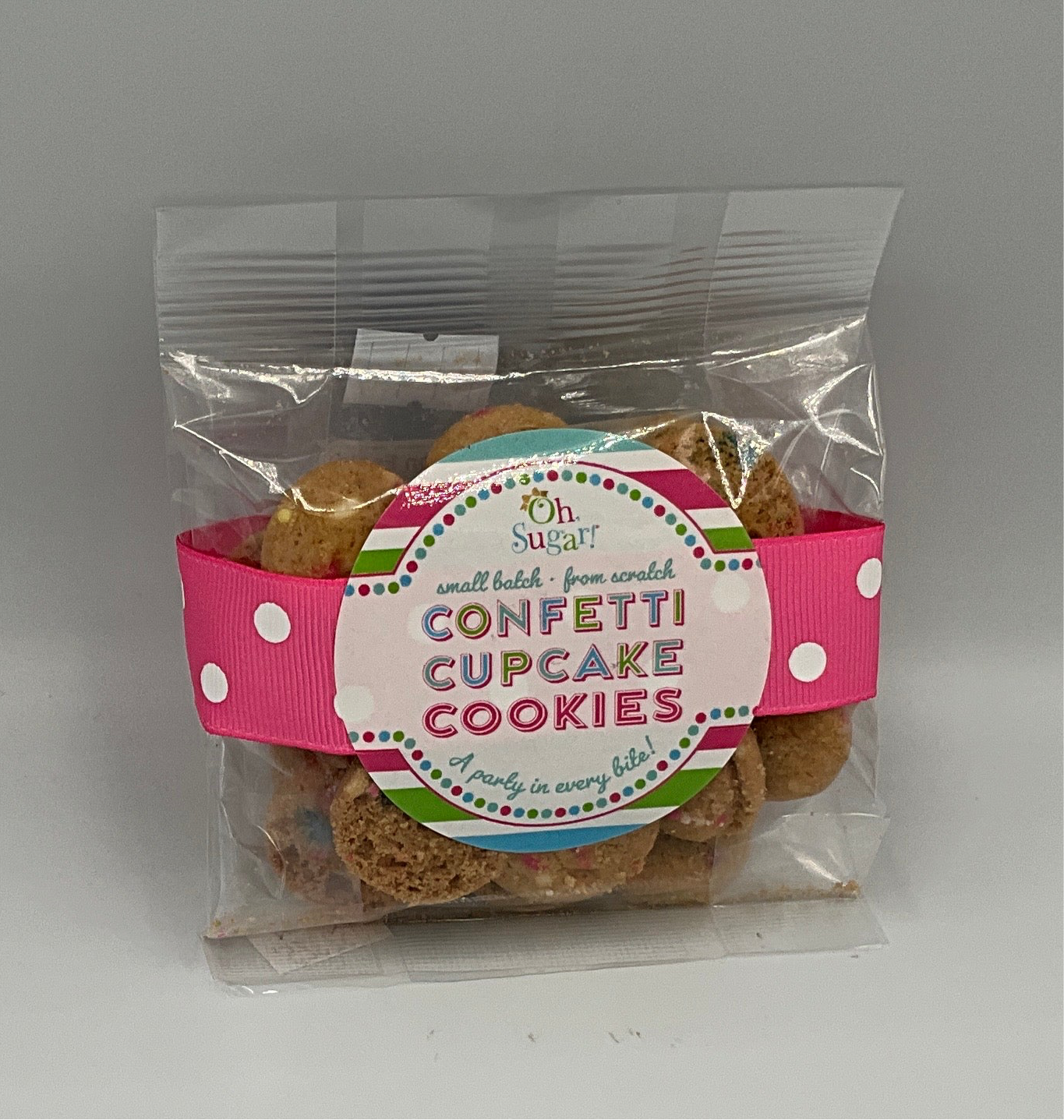 Oh Sugar Sm Bag Confetti Cupcake