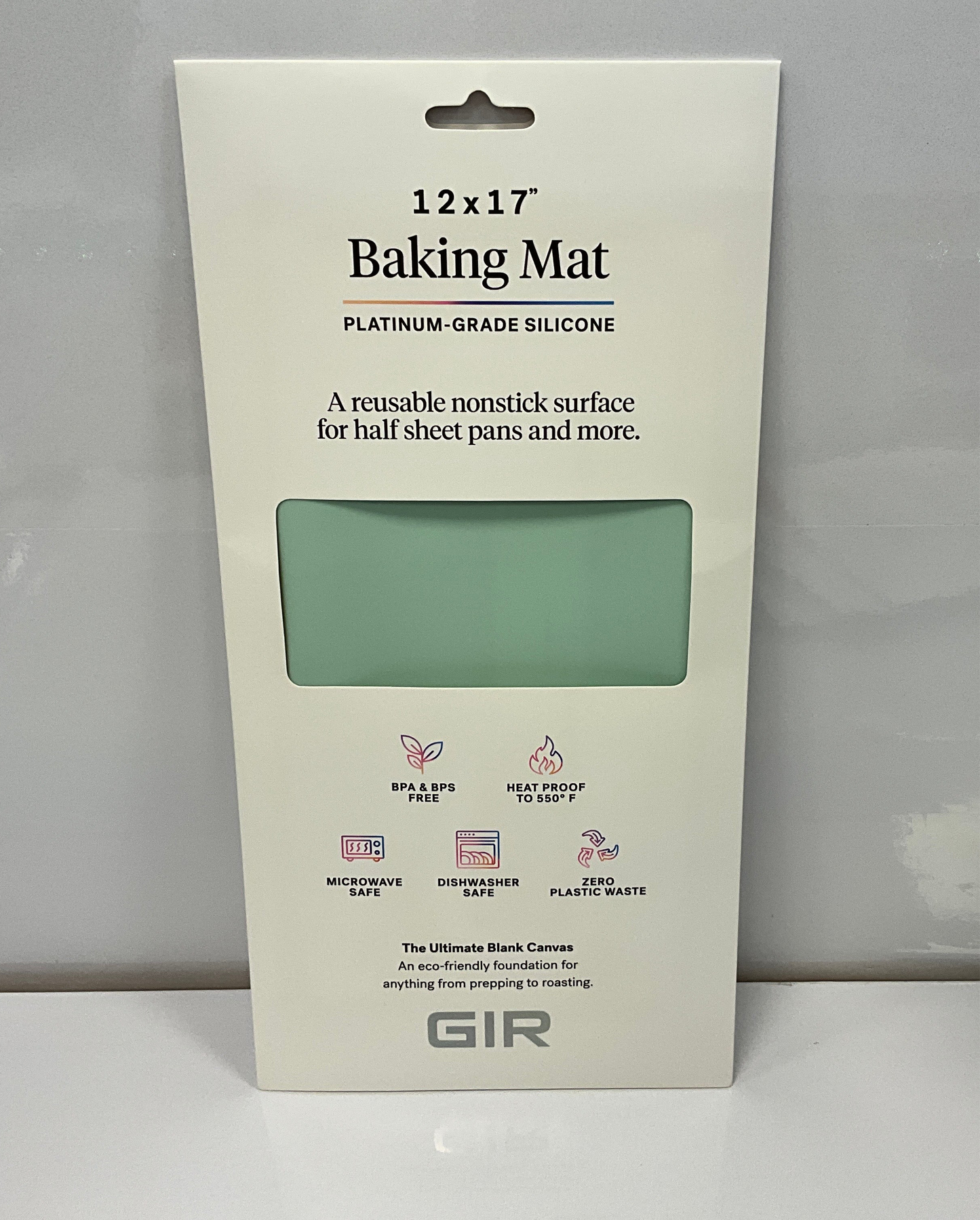 GIR 12x17 Baking Mat Mint