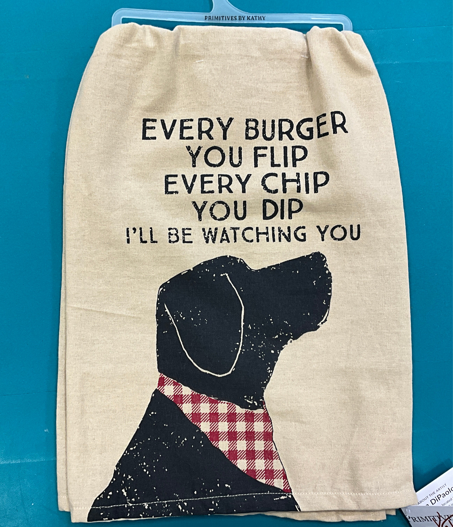 Prim Dog Watching You