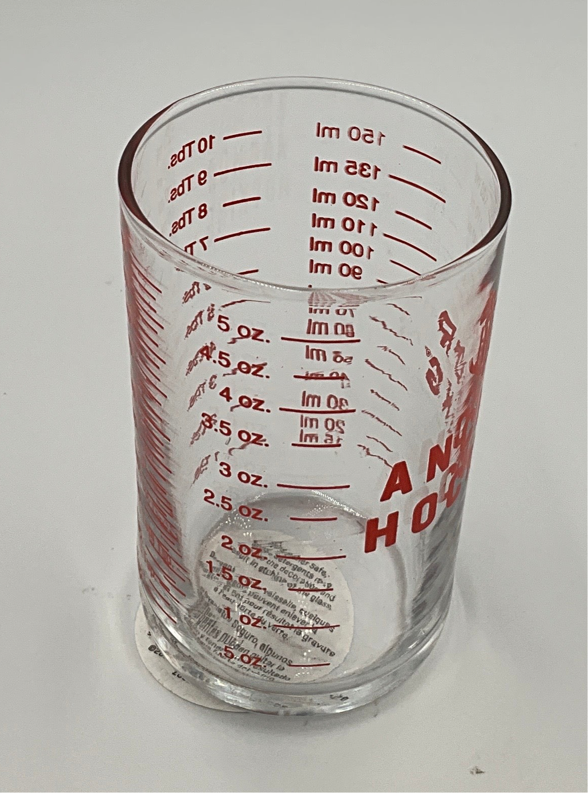 Fox Measure Glass 5oz
