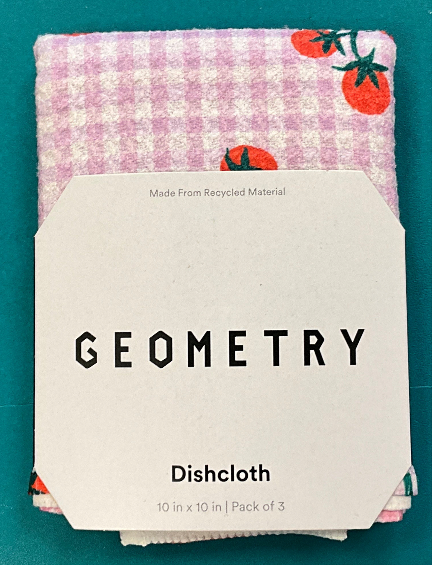 Geom Dish Quilt Tomato Harvest